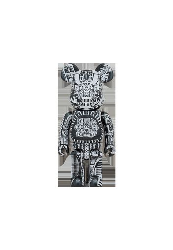 Bearbrick HR GIGER 1000% Black Chrome