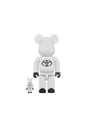 Bearbrick x Toyota (Drive Your Teenage Dreams.) 100% & 400% Set White