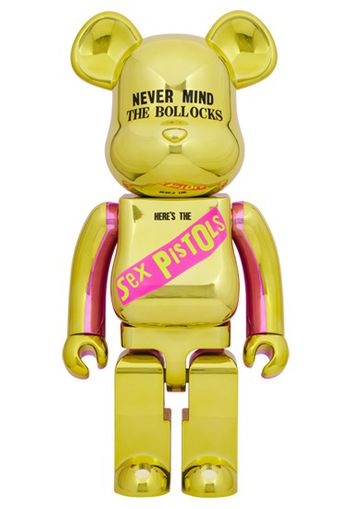 Bearbrick Sex Pistols "Never Mind The Bollocks" 10 Chrome