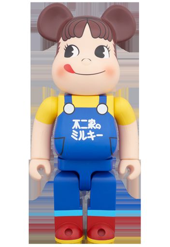 Bearbrick Peko-chan (Milky 65th Anniversary Design) 400% Blue