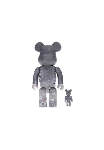 Bearbrick DSPTCH 100% & 400% Set Grey