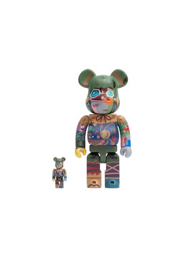 Bearbrick Poupelle of Chimney Town 100% & 400% Set Multi