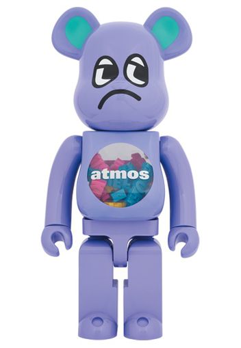 Bearbrick x atmos x BADMOOD 1000%