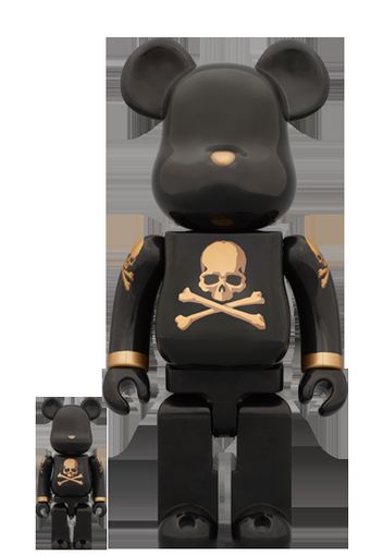 Bearbrick x mastermind Black and Gold 100% & 400% Set Black/Gold