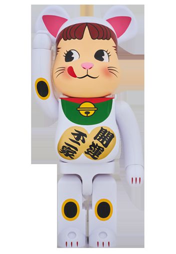 Bearbrick Peko-Chan Beckoning Cat 1000% White