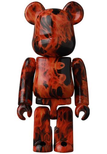 Bearbrick Series 44 Flame Pattern 100% (Opened Blind Box & Card Included)