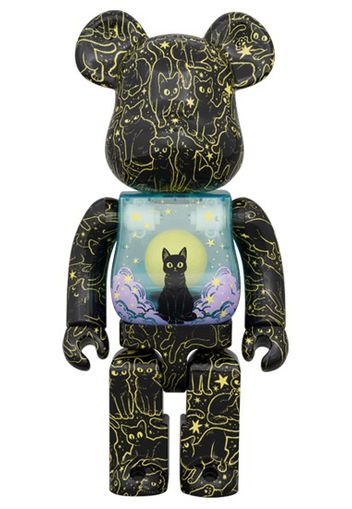 Bearbrick Hikari Bambi Night Sky Cat (Glow) 400%