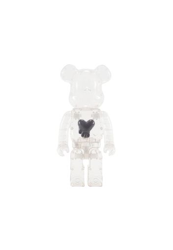 Bearbrick Emotionally Unavailable Black Heart 1000% Clear