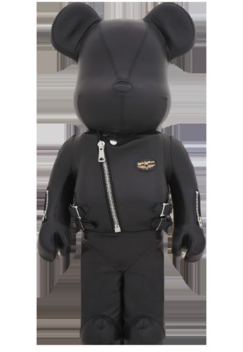 Bearbrick Lewis Leathers 1000% Black