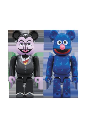 Bearbrick Count Von Count & Grover 2 Pack 100% Multi