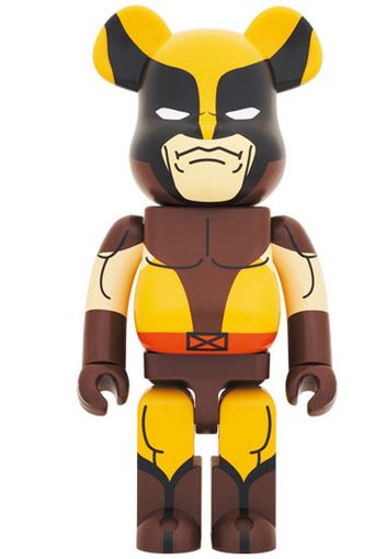 Bearbrick x Marvel X-Men Wolverine (Brown Ver.) 1000%