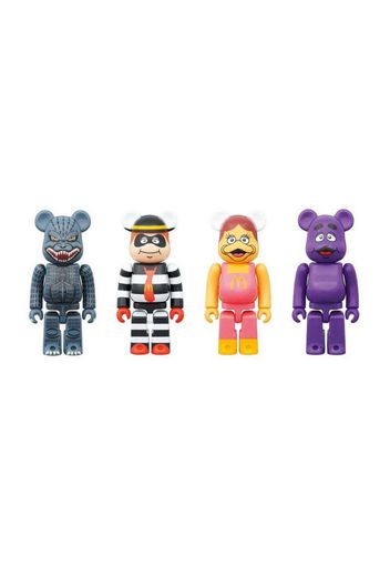 Bearbrick Godzilla vs McDonalds 150% Set of 4