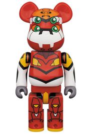 Bearbrick Evangelion Unit 2 1000%