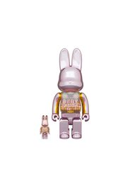 Bearbrick My First Rabbrick Baby 100% & 400% Set Pink Gold