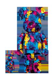 Bearbrick Mika Ninagawa Anemone 100% & 400% Set Blue