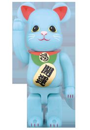 Bearbrick Beckoning Cat GITD 400% Blue