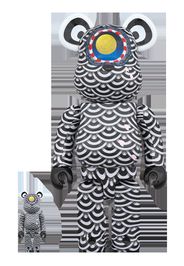 Bearbrick Yasuhito Sasada x Ground Y 100% & 400% Set Black/White