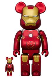 Bearbrick The Infinity Saga Iron Man Mark IV 100% & 400% Set