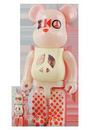 Bearbrick Kinetics (Glow In The Dark) 100% & 400% Set Pink