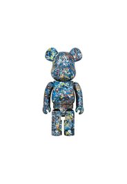 Bearbrick Jackson Pollock Studio 1000% Chrome Ver.