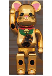 Bearbrick beckoning cat gold-plated emission 400%