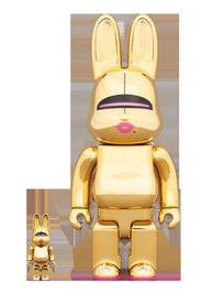 Bearbrick Rabbrick Hajime Sorayama Sexy Robot 100% & 400% Set Gold