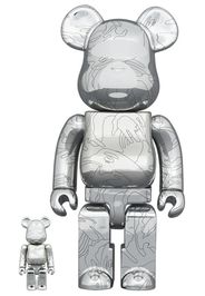 Bearbrick x AAPE by A Bathing Ape 10th Anniversary 100% & 400% Set