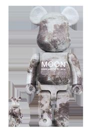 Bearbrick Moon 100% & 400% Grey