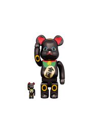 Bearbrick Maneki Neko Gold Luck 100% & 400% Set