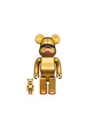 Bearbrick Sorayama x 2G 100% & 400% Set Gold Ver.