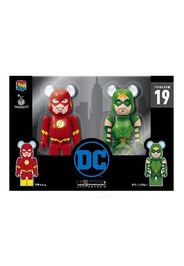 Bearbrick Pair Box Award 19 Flash & Green Arrow 100% (Set of 2)