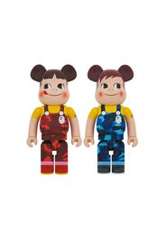 Bearbrick x Bape Peko-chan & Poko-chan 1000% Set