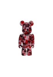 Bearbrick x A Bathing Ape 28th Anniversary Camo #4 100% Red