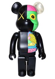 Bearbrick Kaws Dissected 1000% Black