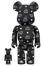 Bearbrick MCM 100% & 400% Set Black