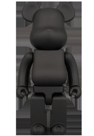 Bearbrick x Amirex Dry Carbon (Plain Weave) 400% Black