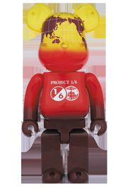 Bearbrick Earth Volcano 400% Red