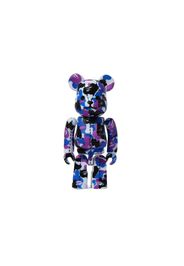 Bearbrick x A Bathing Ape 28th Anniversary Camo #2 100% Purple/Blue/Black