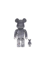 Bearbrick DSPTCH 100% & 400% Set Grey