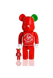 Bearbrick BAIT x Medicom x Sriracha 100% & 400% Set Red