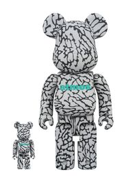 Bearbrick Atmos 100% & 400% Set Grey