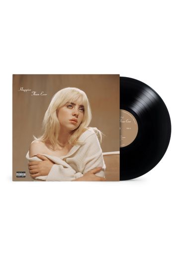 Billie Eilish Happier Than Ever LP Vinyl Black