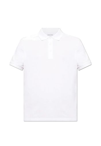 Bottega Veneta Mens Polo White