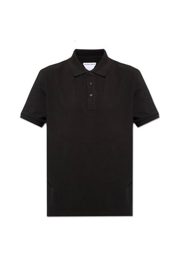 Bottega Veneta Mens Polo Black