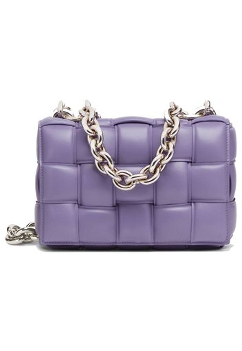 Bottega Veneta Chain Cassette Crossbody Bag Lavender