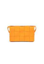 Bottega Veneta Intreccio Weave Cassette Tangerine