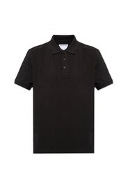 Bottega Veneta Mens Polo Black