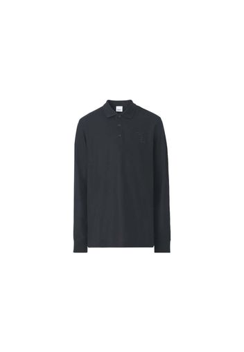 Burberry Long Sleeve Polo Black