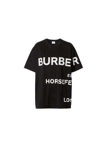 Burberry Horseferry-Print T-shirt Black/White