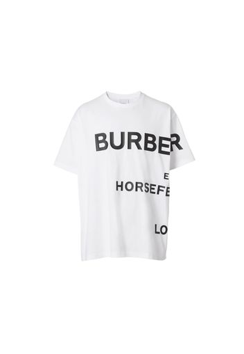 Burberry Horseferry-Print T-shirt White/Black